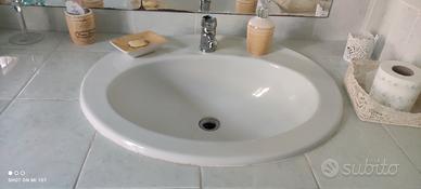 Travertino lavabo bagno