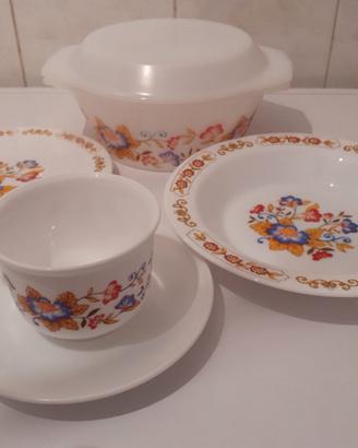 Set 6 pezzi in Arcopal Vintage