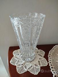 vaso di cristallo 