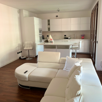 Divano letto angolare bianco – pari al nuovo