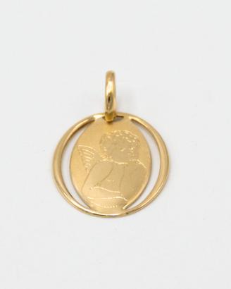 Ciondolo in oro giallo 9 kt “Angioletto S.4