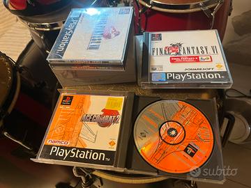 Vecchi giochi PlayStation