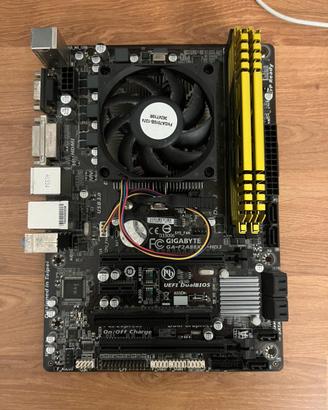 Scheda Madre Gygabyte + AMD 5800k + 8GB RAM DDR3