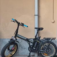 Bicicletta elettrica Argento