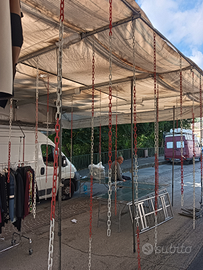 Tenda automatica per mercato