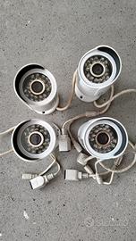 4 telecamere Dahua IPC-HFW2100P 1,3 mp PoE