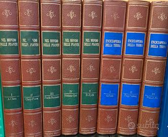 Serie libri piante e terra