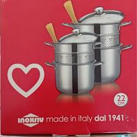 PENTOLA set pasta INOXRIV - INOX