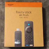 Fire TV Stick 4K Plus NUOVA sigillata WiFi 6 Alexa