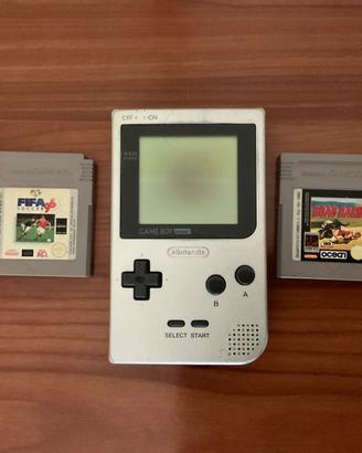 Game boy pocket grigio