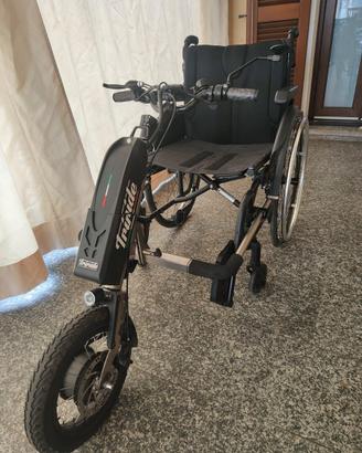 Triride con sedia a rotelle