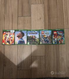 5 giochi per xbox one mai usati