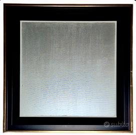 Bernard Aubertin Monocromo su tela 50x50 Archivio