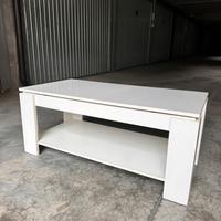 Tavolino salotto con contenitore/piano rialzabile