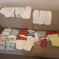 Pannolini lavabili con inserti