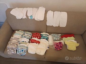 Pannolini lavabili con inserti