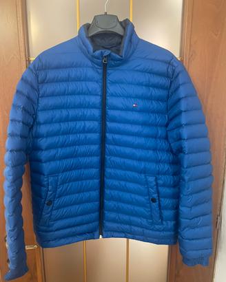 Piumino Tommy Hilfiger uomo blu taglia M