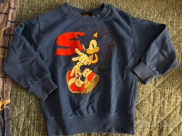 Felpa / Tuta Sonic Blu Bambino 4 - 5 Anni