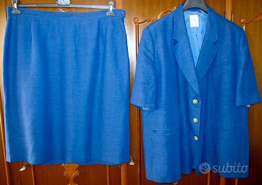 Tailleur misto lino Taglia IT 53 - 54