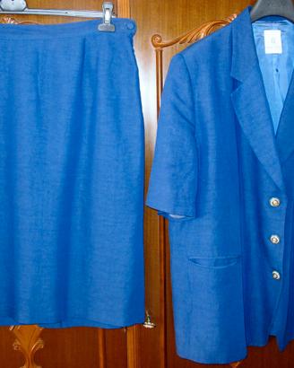 Tailleur misto lino Taglia IT 53 - 54