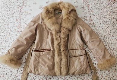 Giacca con pelliccia da donna tg.48 