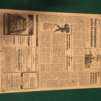 giornale d'epoca originale anni 1986