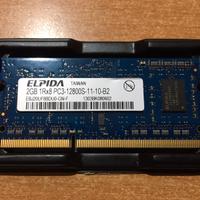 Memoria DDR3 2GB