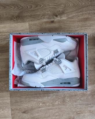 Jordan 4 Oreo, bianco 41