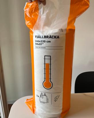 Piumino caldo Ikea FJÄLLBRÄCKA 240x220cm
