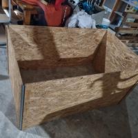 sponde in legno con coperchio