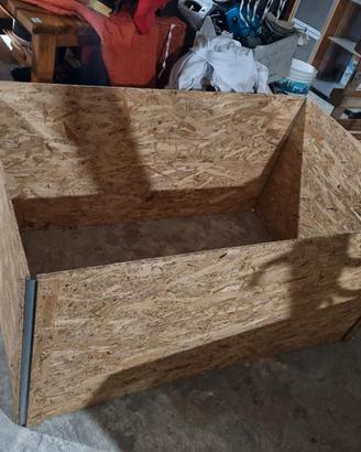 sponde in legno con coperchio