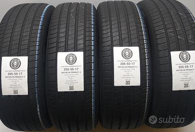 4 GOMME 205 55 17 MICHELIN A52468