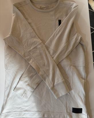 Felpa bianca Under Armour