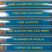 Sei film in VHS di Franco e Ciccio
