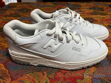 New balance 550 bianche