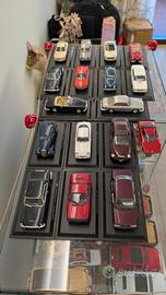 Lotto modellini Lancia Norev 1/43 basetta + nome