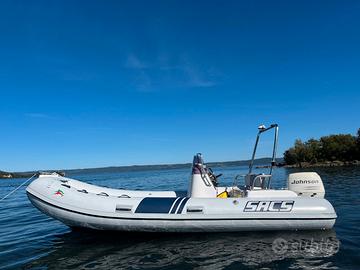 Sacs 490+Johnson 40/50+carrello omologato 750kg