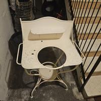 LAVABO ANTICO IN FERRO BATTUTO