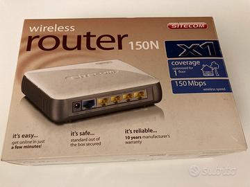SITECOM WIRELESS MODEM ROUTER 150N X1