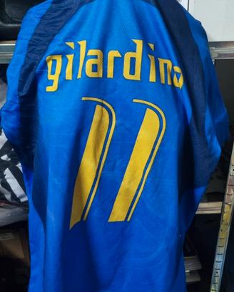 5800-Maglia Calcio Italia Mondiale 2006 N.11 Gilar