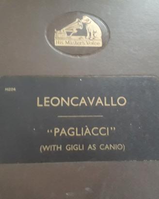 Gigli in Opera 78gg. Pagliacci e Madama Butterfly