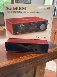 Scheda audio FocusriteScarlett2i2 third generation