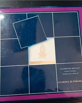 scatola di Fiammiferi Guardia di Finanza drl 1974