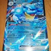 Pokemon carta blastoise ex