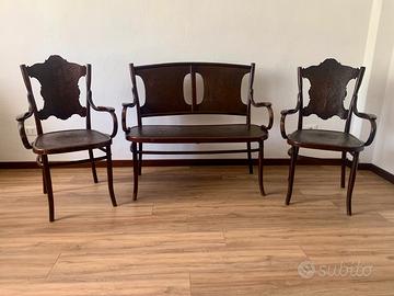 Set da salotto Mundus austriaco anni '20