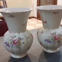 Coppia grandi vasi fiori jaeger e co US 1945-1949