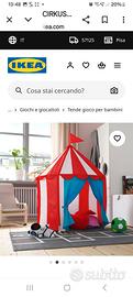 tenda circo bambini 