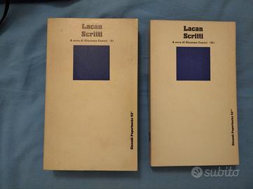 Jacques Lacan Scritti prima edizione einaudi