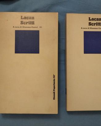 Jacques Lacan Scritti prima edizione einaudi