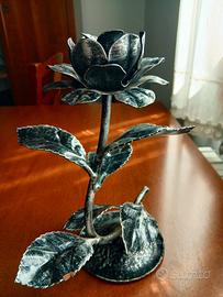 Rosa in Ferro Battuto Vintage